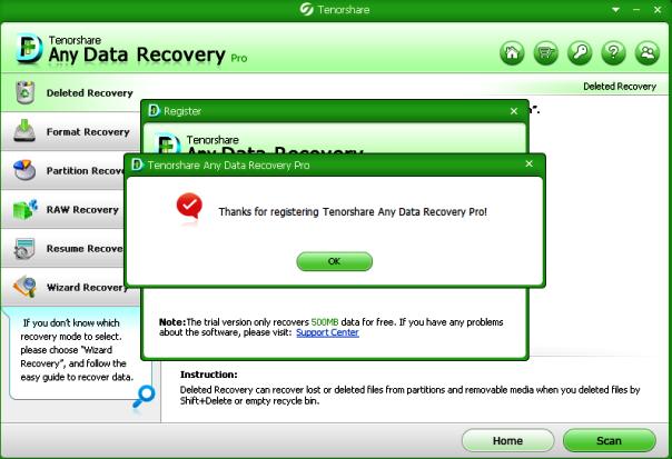 Any Data Recovery Software With Registration Key